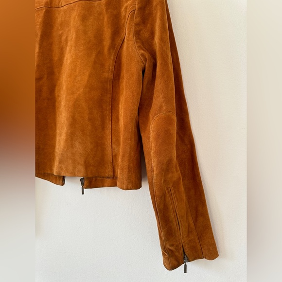 John Paul Richard Uniform Leather Suede Jacket - Picture 8 of 14